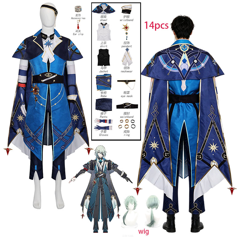 Men'S Accessories Anime - زي تنكري كامل لشخصية أنكساغوراس من