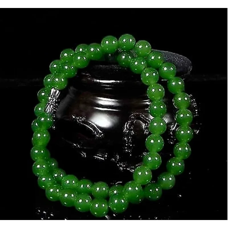 حقيقية الطبيعية الخضراء الخرز  - مراجعة Men Accessories For Gift وسعره