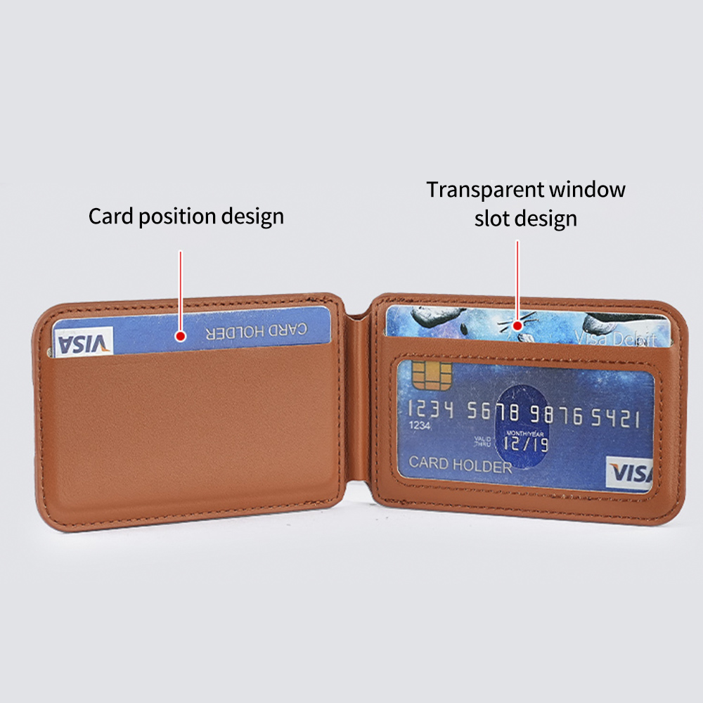 حافظة محفظة جلدية فاخرة مغناطي - مراجعة Bifold Leather Wallet وسعره