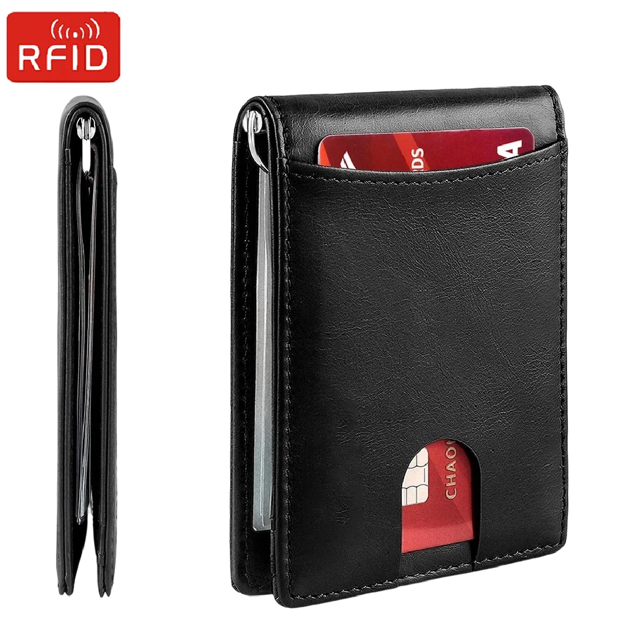 حافظة بطاقات أعمال بتقنية RFID - مراجعة Money Clip Slim وسعره