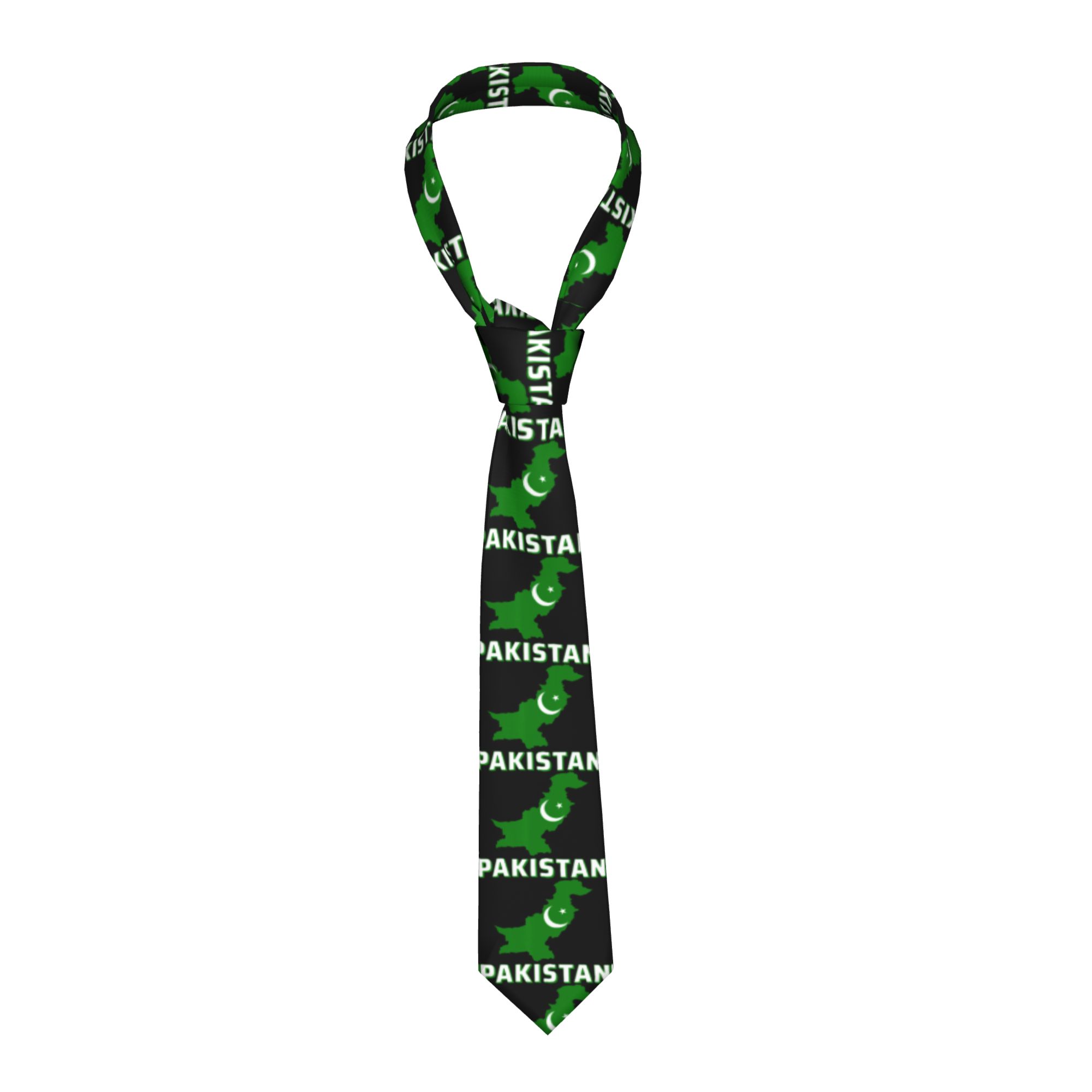 ربطة عنق رجالية بعلم باكستان،  - مراجعة Men Accessories Pakistan وسعره