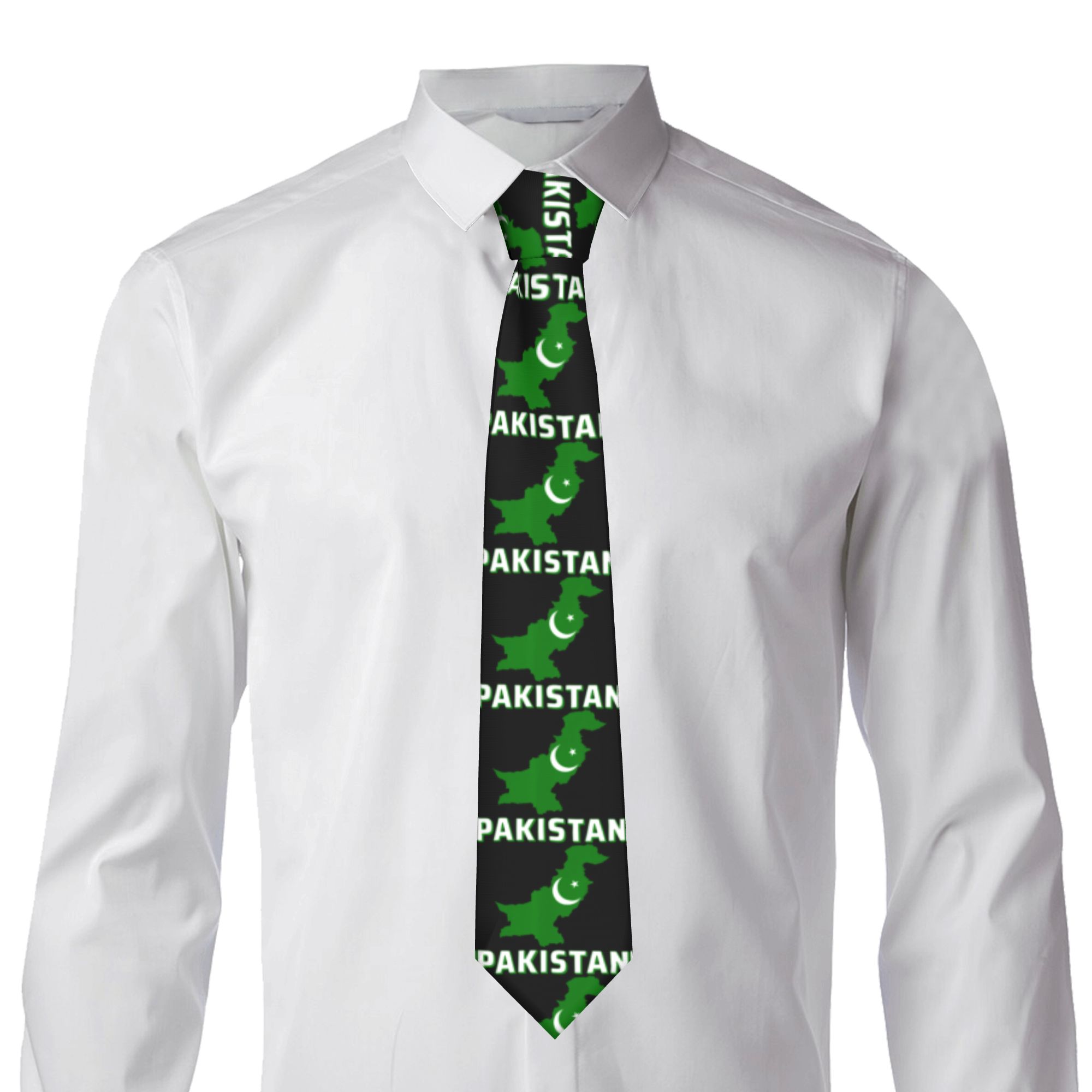 ربطة عنق رجالية بعلم باكستان،  - مراجعة Men Accessories Pakistan وسعره