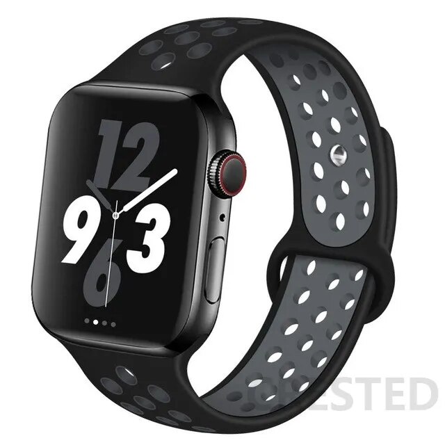 حزام سيليكون لساعة أبل باند ،  - مراجعة Men'S Accessories Nike وسعره