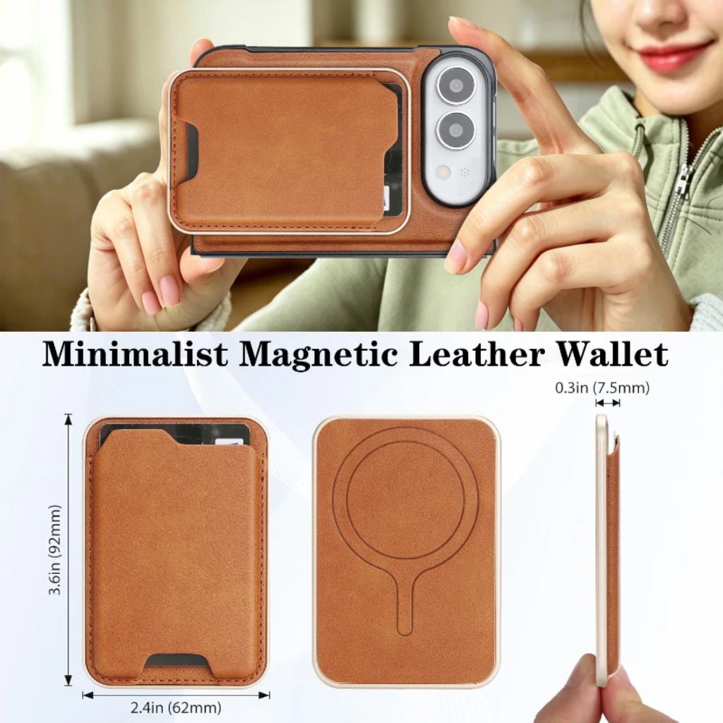 محفظة جلدية قابلة للفصل مع حام - مراجعة Bifold Leather Wallet وسعره
