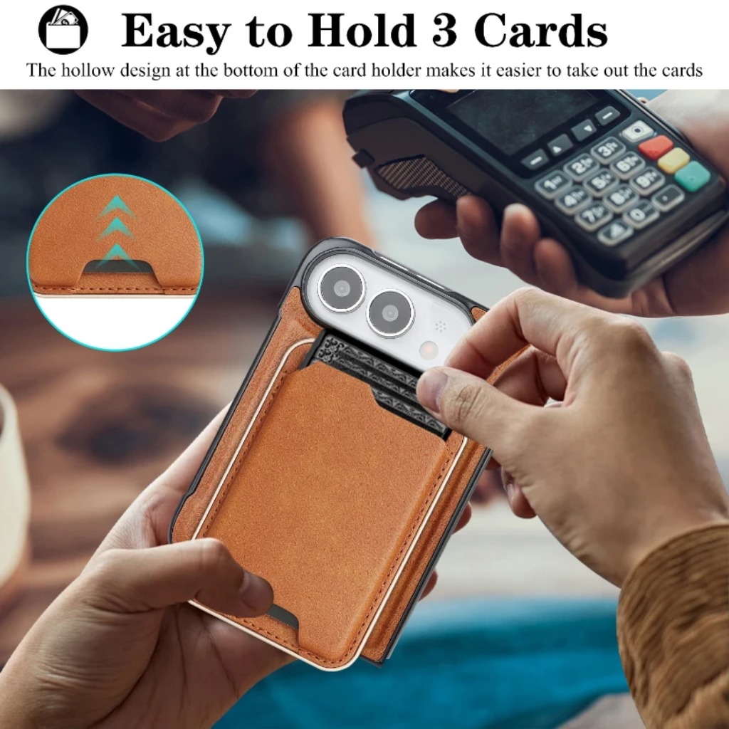 محفظة جلدية قابلة للفصل مع حام - مراجعة Bifold Leather Wallet وسعره