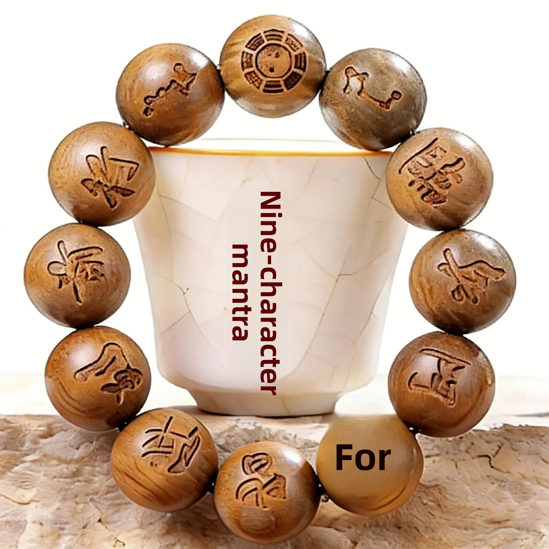 سوار فاخر من خشب الصندل الأخضر - مراجعة Bead Bracelet Men وسعره