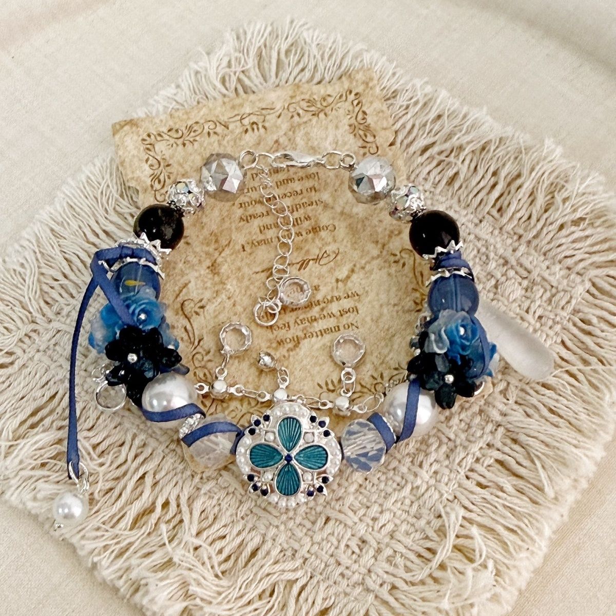 أساور نسائية مرصعة بالخرز مستو - مراجعة Bead Bracelet Men وسعره