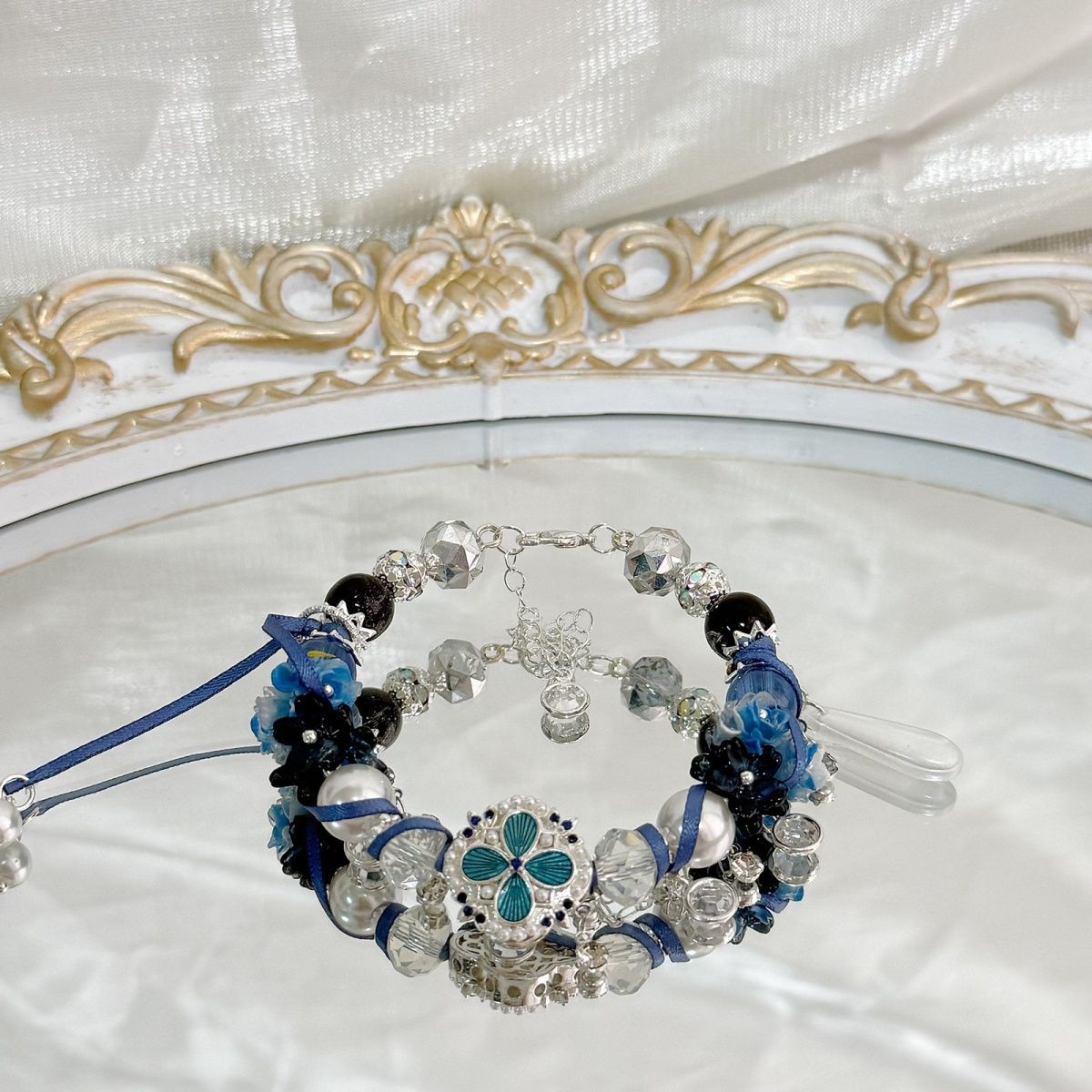 أساور نسائية مرصعة بالخرز مستو - مراجعة Bead Bracelet Men وسعره