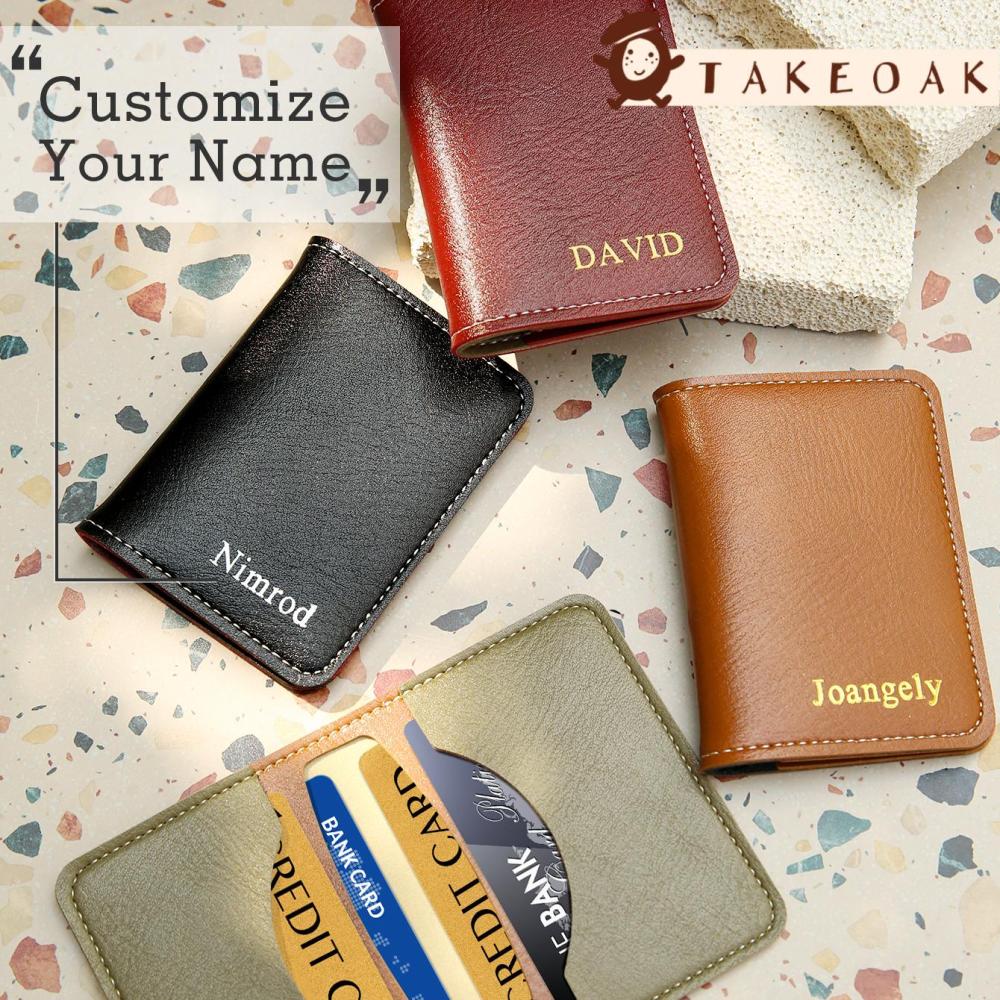 محفظة بطاقات جلدية مخصصة بحجم  - مراجعة Bifold Leather Wallet وسعره
